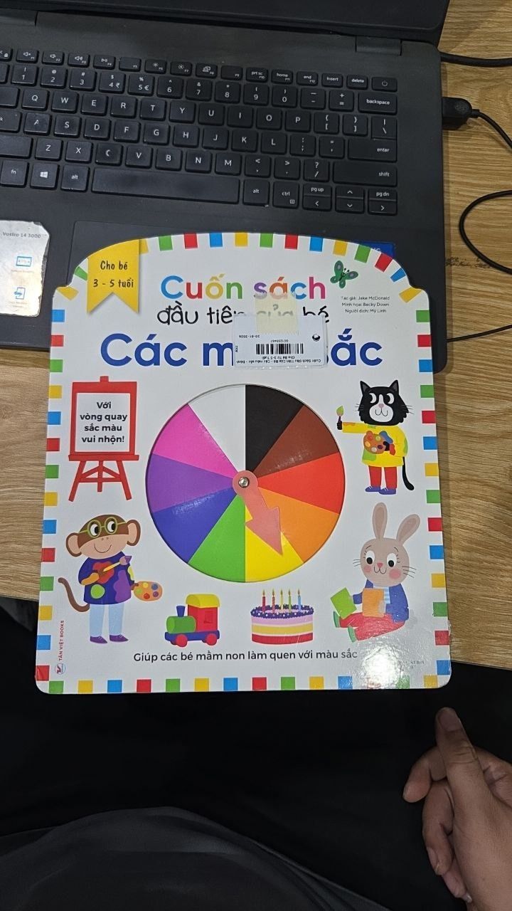 Cuốn Sách Đầu Tiên Của Bé - Các màu sắc - Dành Cho Bé Từ 3-5 Tuổi