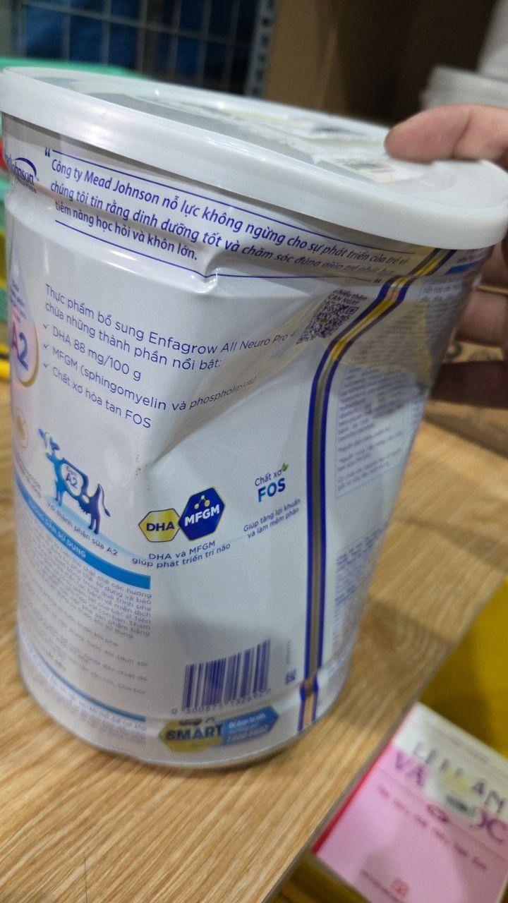 Sữa bột Enfagrow A2 Neuropro 4 1.7kg giúp dễ tiêu hóa, hấp thu dành cho trẻ 3-6 tuổi