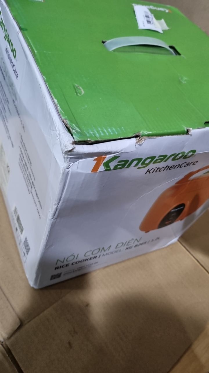 Nồi Cơm Điện Kangaroo KG826S (1.2L) - Cam - Hàng chính hãng