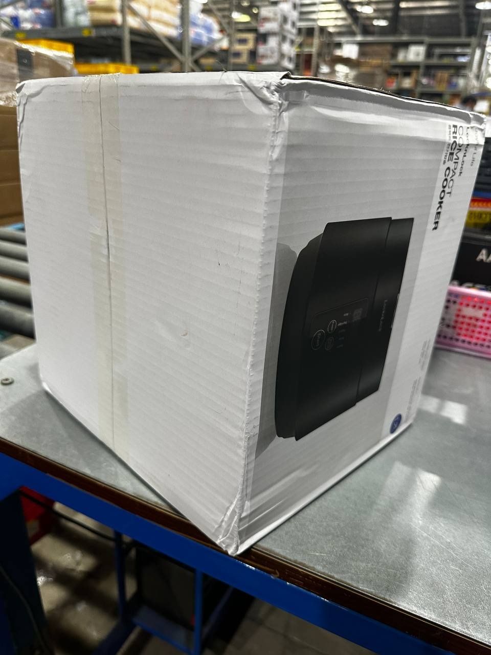 Nồi cơm điện Locknlock EJR346BLK (Giữ ấm 24h - 5 chế độ nấu - lòng nồi chống dính) 1.2 Lít - Black - Hàng chính hãng