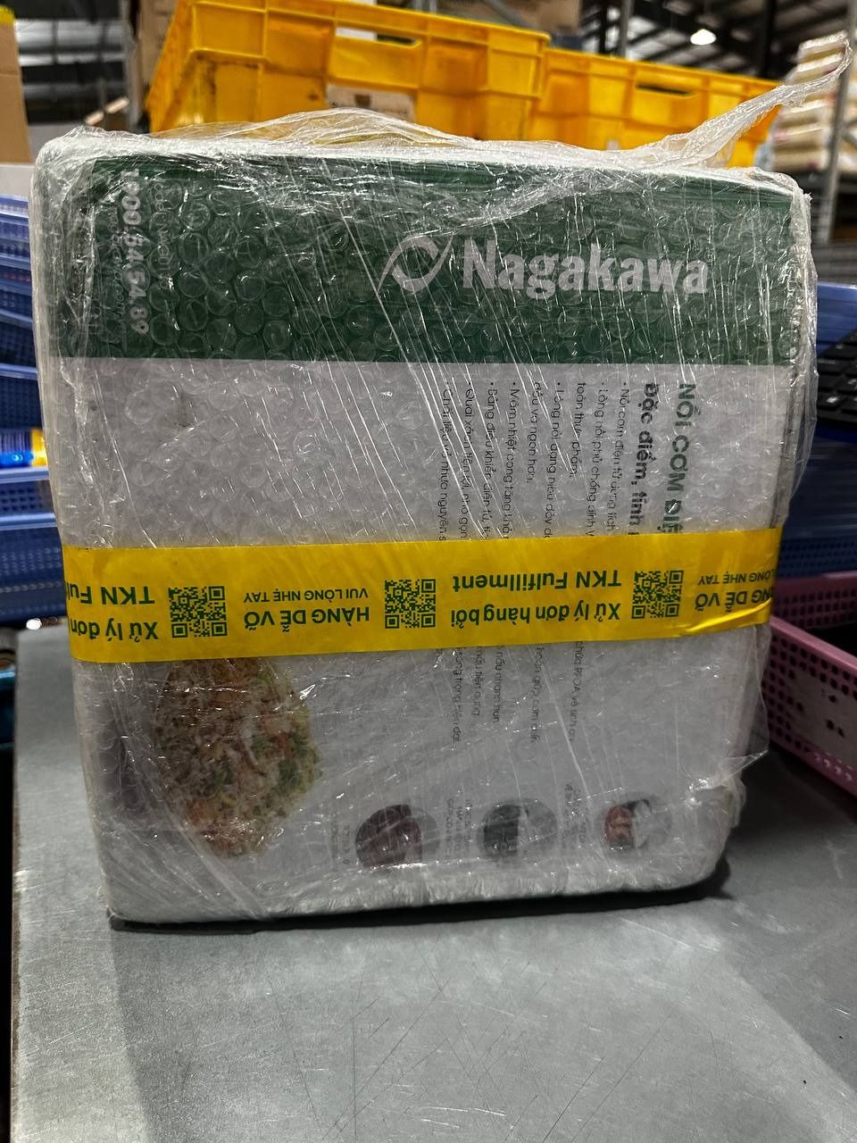 Nồi Cơm Điện Tử Lòng Niêu Nagakawa NAG0135 (1.8L - 900W) - Tích Hợp 10 Chương Trình Nấu - Hàng Chính Hãng