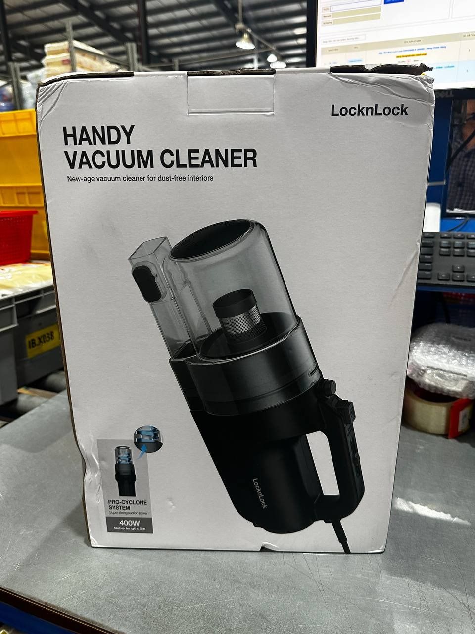 Máy Hút Bụi Lock Lock ENV336BLK (400W) - Hàng Chính Hãng