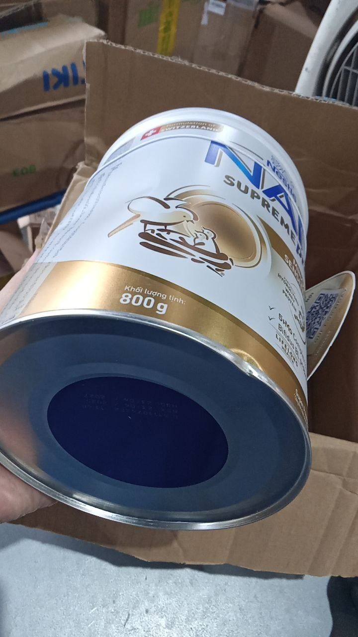 Sữa bột Nestlé NAN SUPREMEPRO 2 800g nhập khẩu Đức với 5HMO   đạm Gentle Optipro ( Dành cho trẻ từ 12 - 24 tháng tuổi)