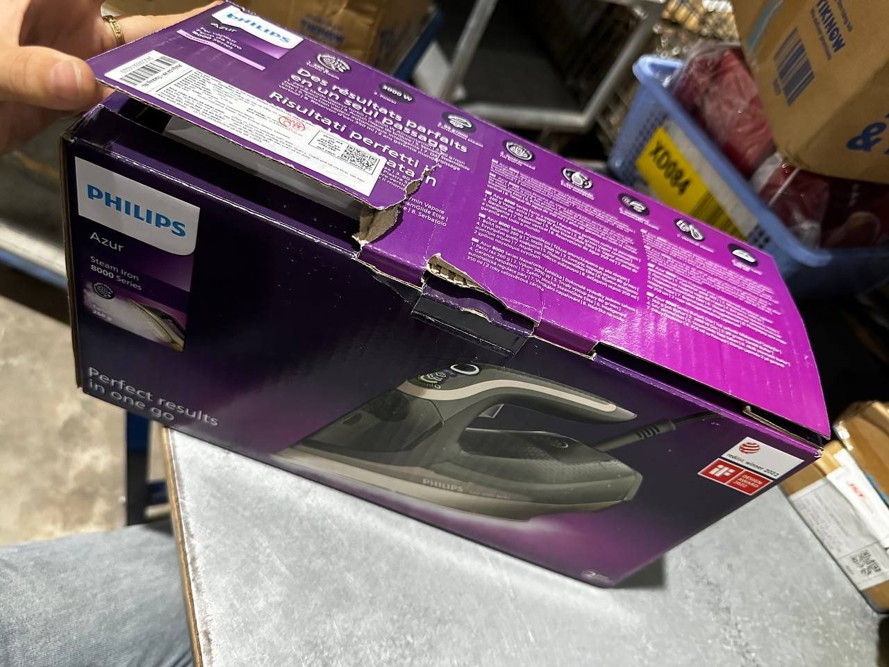 Bàn ủi hơi nước Philips DST8041/80 (3000W) - Hàng Chính Hãng