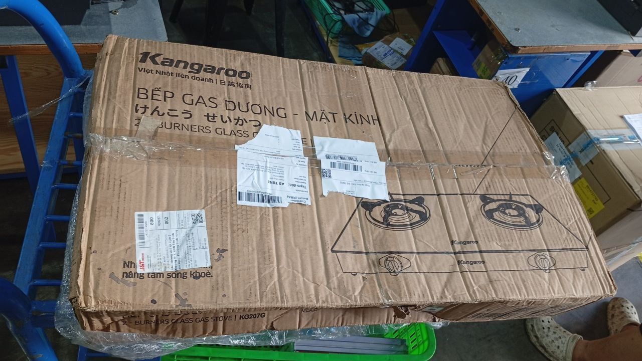 Bếp ga dương Kangaroo KG207G - Hàng chính hãng