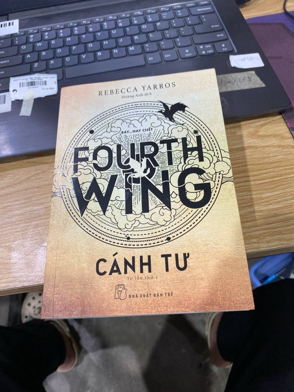 Cánh Tư và Lửa Thép (Combo và Lẻ) - Cánh Tư - Fourth Wing