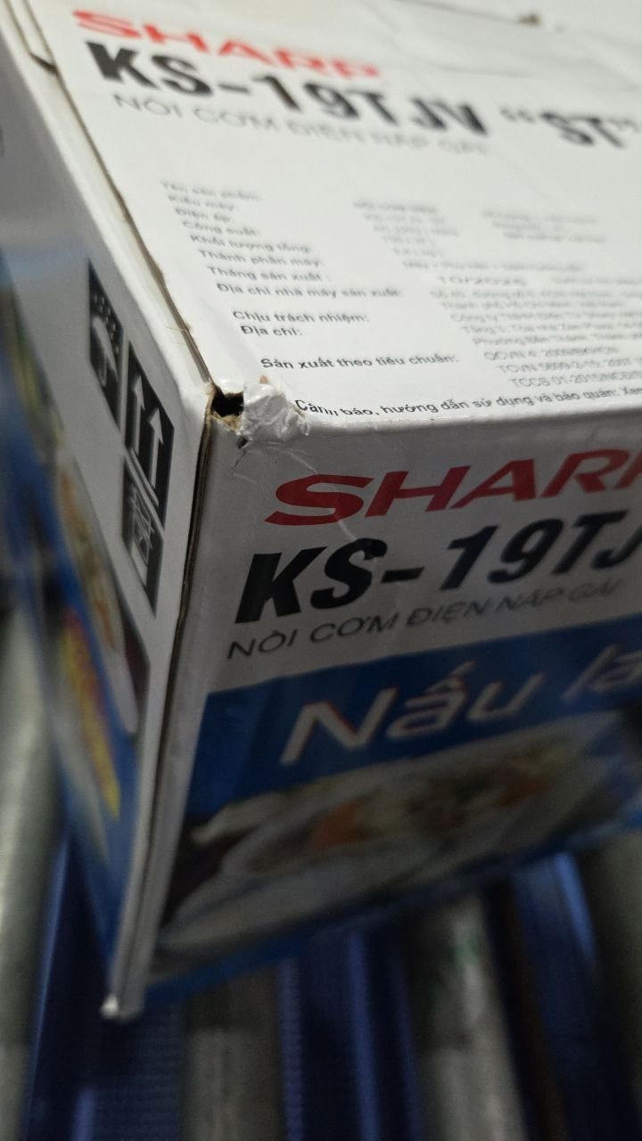 Nồi Cơm Điện Nắp Gài Sharp KS-19TJVST (1.8 Lít) - Hàng chính hãng
