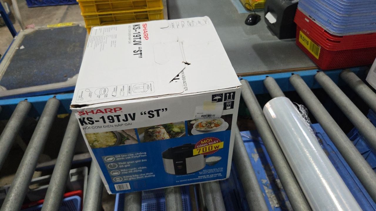 Nồi Cơm Điện Nắp Gài Sharp KS-19TJVST (1.8 Lít) - Hàng chính hãng