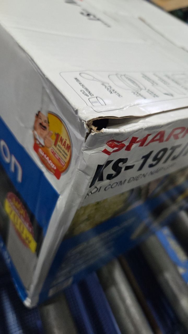 Nồi Cơm Điện Nắp Gài Sharp KS-19TJVST (1.8 Lít) - Hàng chính hãng