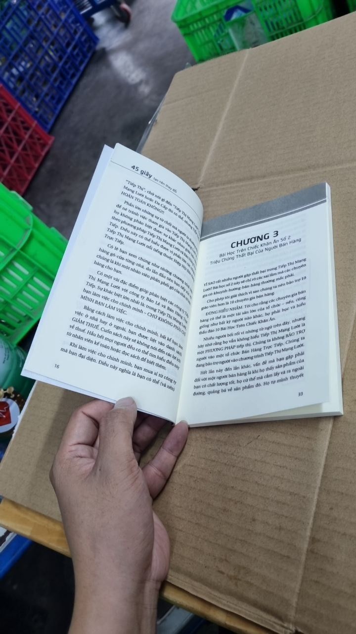 45 Giây Tạo Nên Thay Đổi - Thấu Hiểu Tiếp Thị Mạng Lưới