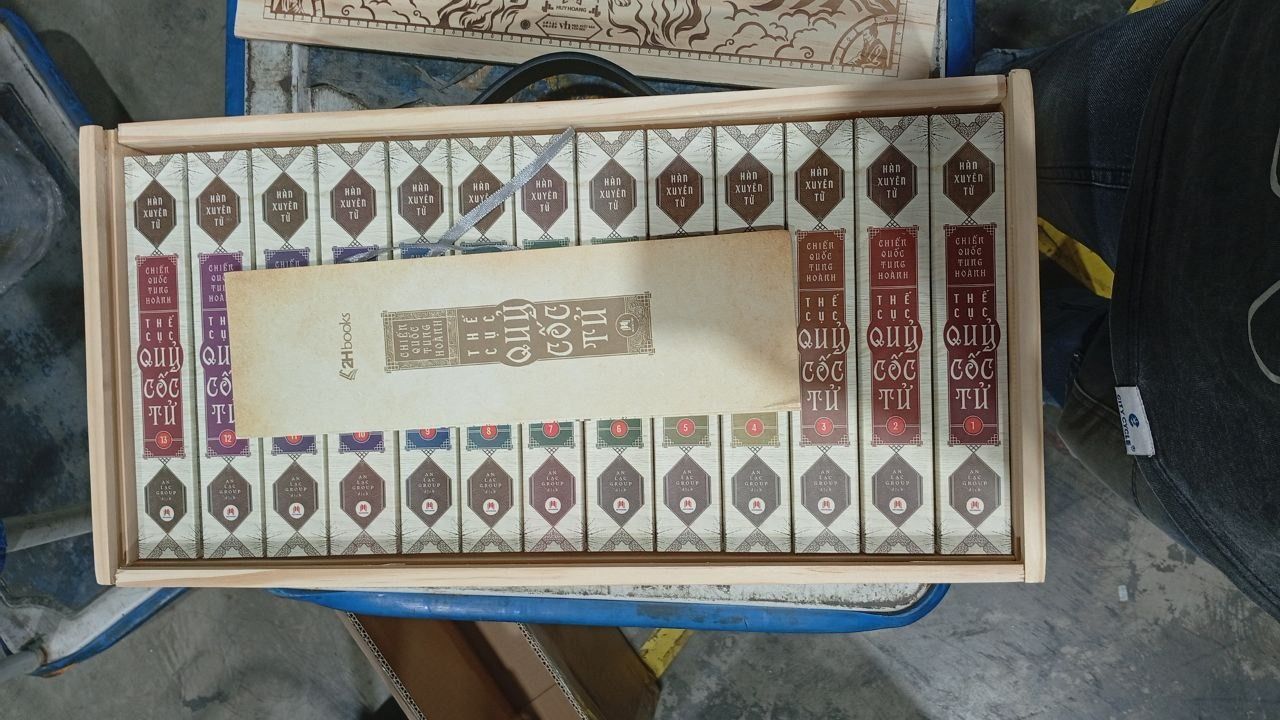 Boxset Chiến quốc tung hoành - Thế cục quỷ cốc tử (Boxset 13 tập)