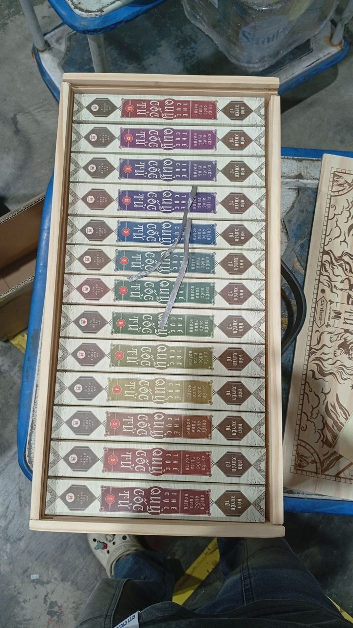 Boxset Chiến quốc tung hoành - Thế cục quỷ cốc tử (Boxset 13 tập)