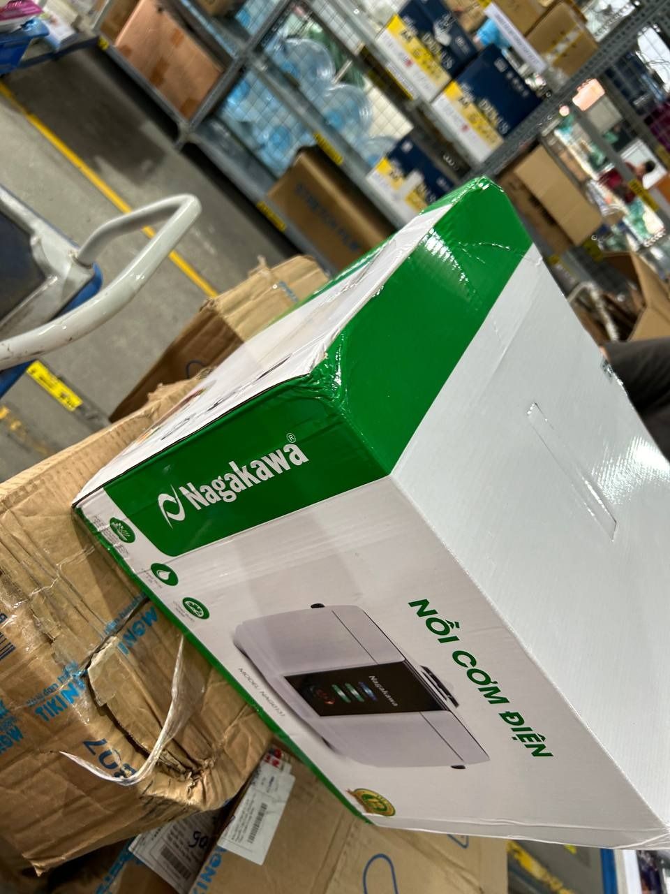 Nồi Cơm Điện Nắp Gài Nagakawa NAG0131 (1.2 Lít) - Hàng Chính Hãng