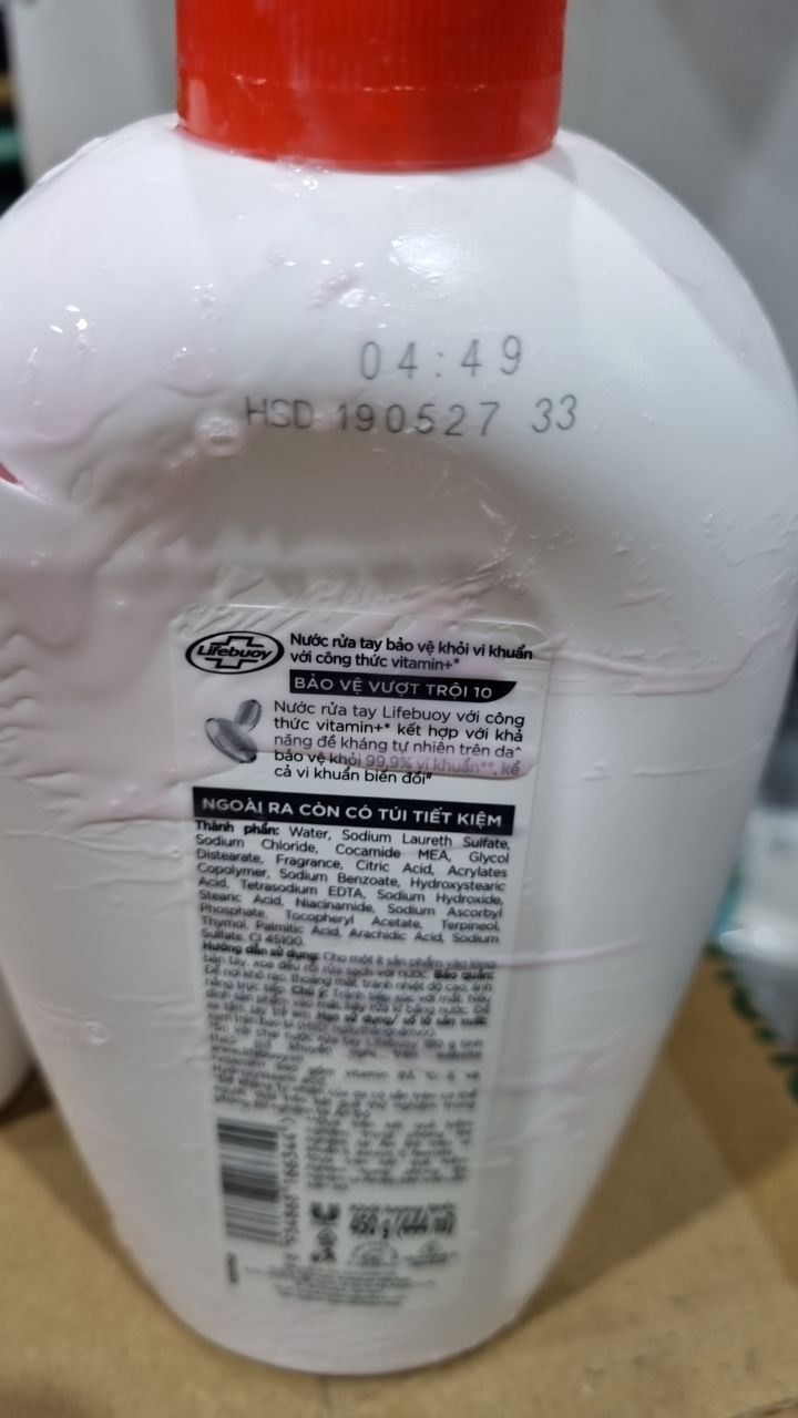 Combo 2 Nước Rửa Tay Lifebuoy Bảo Vệ Vượt Trội 10 Giúp Sạch Khuẩn Và Bảo Vệ Vượt Trội Khỏi 99.9% Vi Khuẩn Tốt Nhất Chai 450g