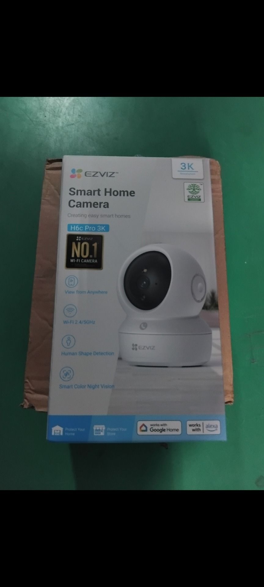Camera IP WiFi EZVIZ H6C Pro 3K 5MP - Hàng Chính Hãng