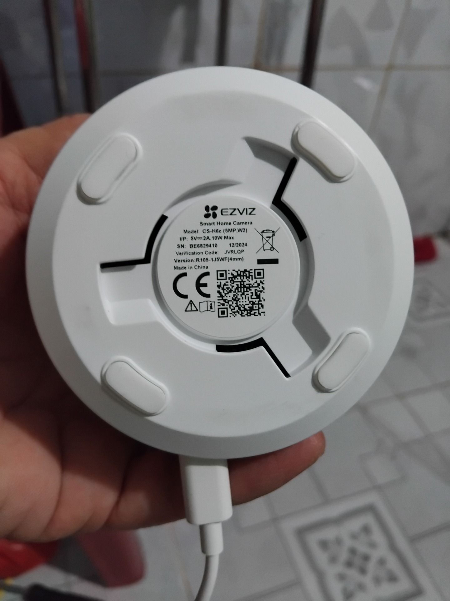 Camera IP WiFi EZVIZ H6C Pro 3K 5MP - Hàng Chính Hãng