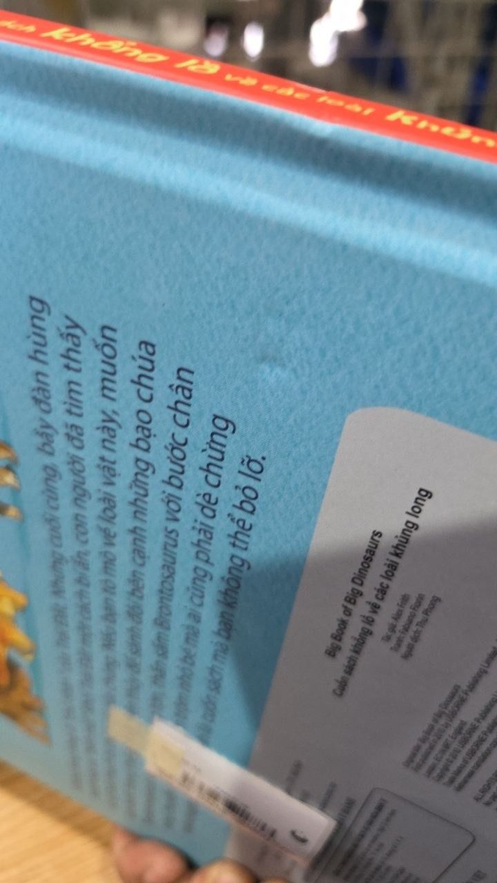 Sách Tương Tác - Big Book - Cuốn Sách Khổng Lồ Về Các Loài Khủng Long (Tái Bản 2018)