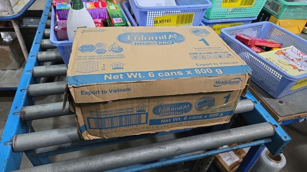 Bộ 6 lon sữa bột Enfamil A2 Neuropro 1 giúp dễ tiêu hóa, hấp thu cho trẻ từ 0-6 tháng tuổi – 800g/lon