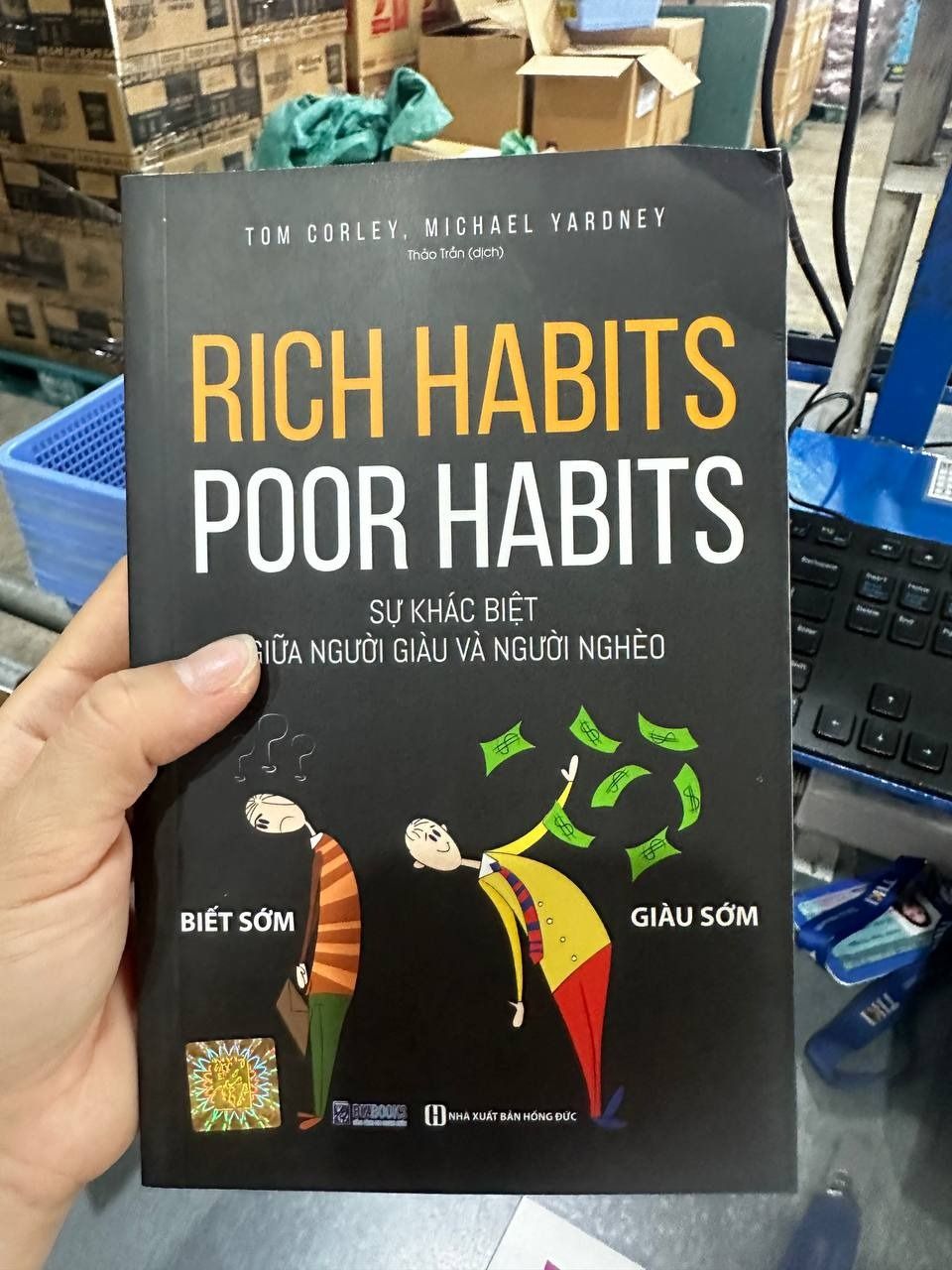 Sách Rich habits, poor habits: Sự khác biệt giữa người giàu và người nghèo - Tái bản