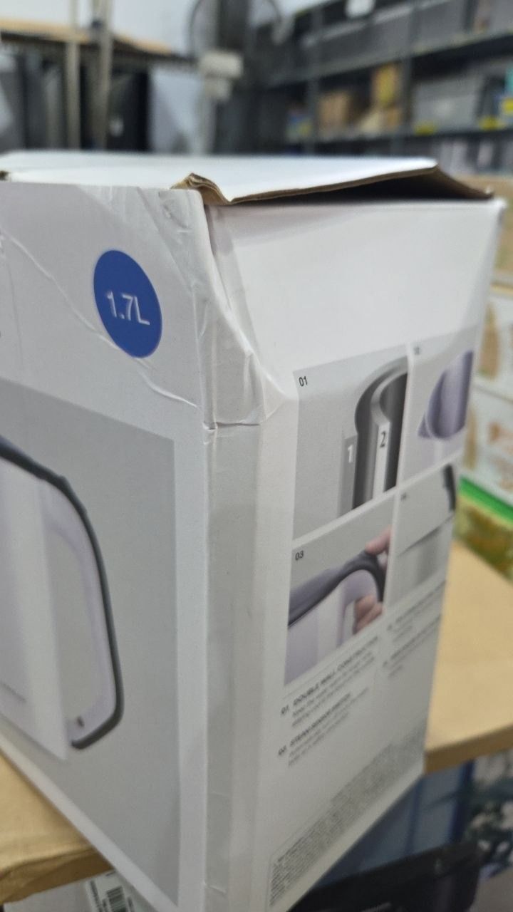 Bình Đun Siêu Tốc 2 lớp Lock Lock EJK738WHT (1.7 Lít) - Trắng - Hàng chính hãng