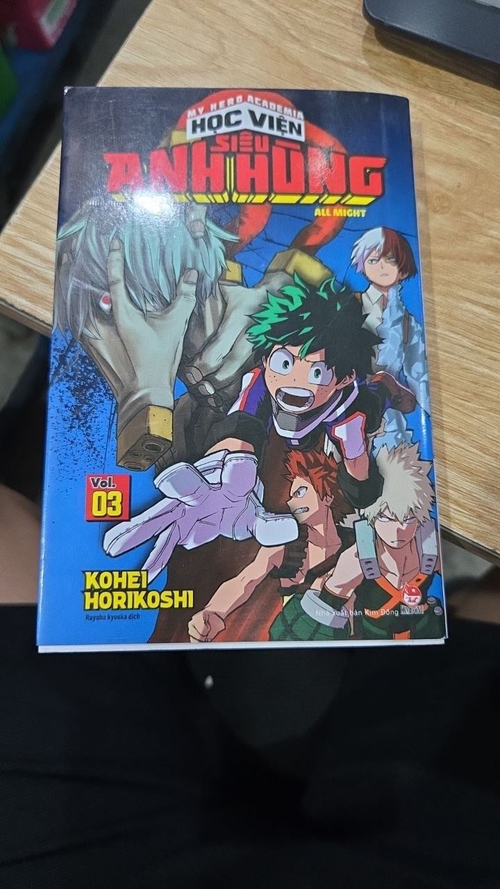 My Hero Academia - Học Viện Siêu Anh Hùng Tập 3: All Might (Tái Bản)