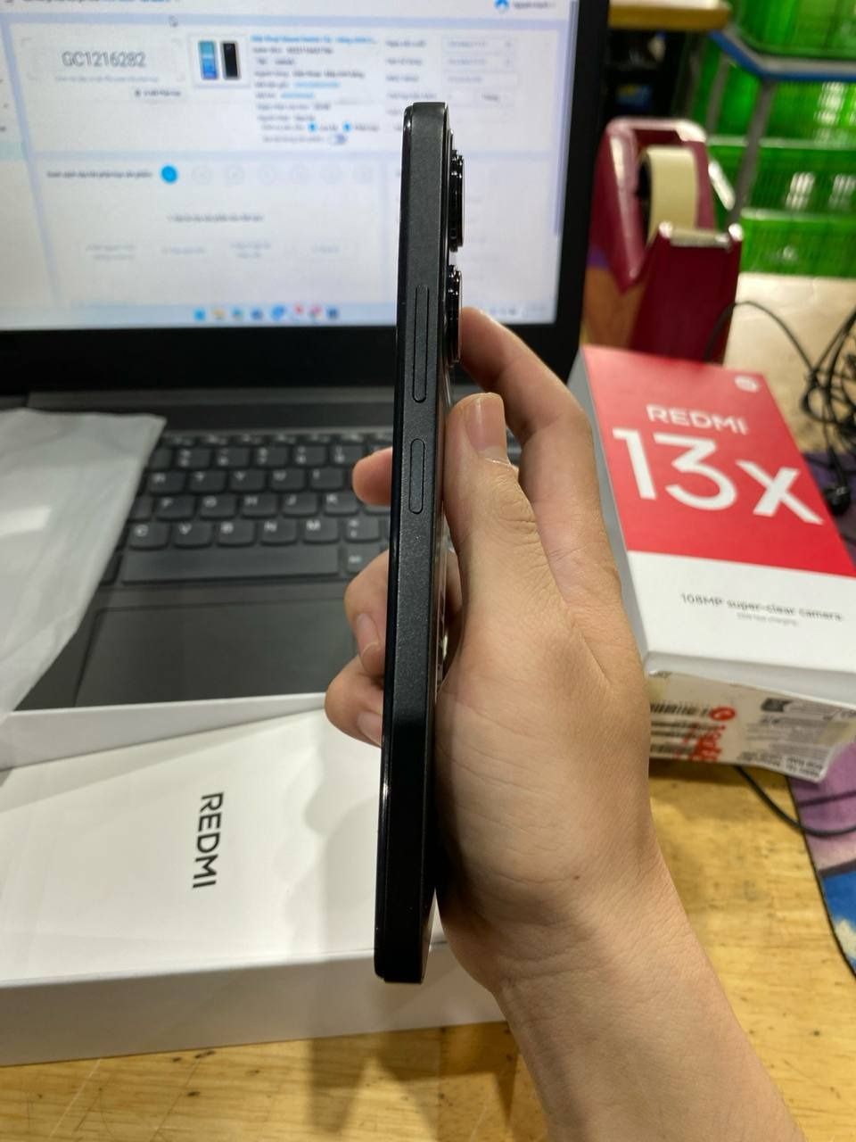 Điện thoại Xiaomi Redmi 13x - Hàng chính hãng - Đen - (6GB/128GB)