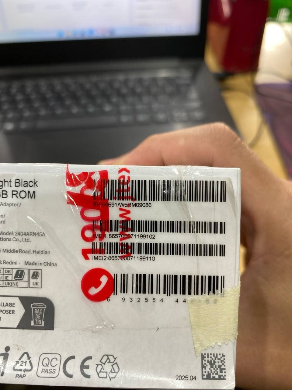 Điện thoại Xiaomi Redmi 13x - Hàng chính hãng - Đen - (6GB/128GB)