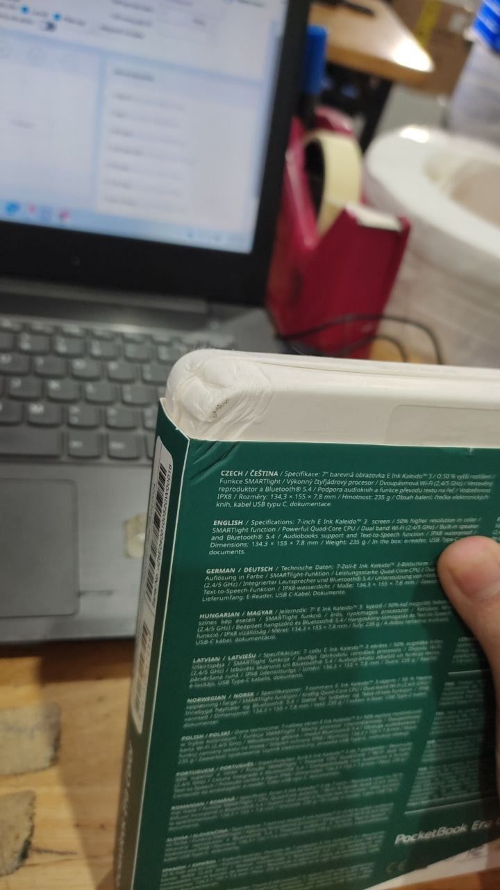 Máy đọc sách Pocketbook Era Color- Hàng chính hãng