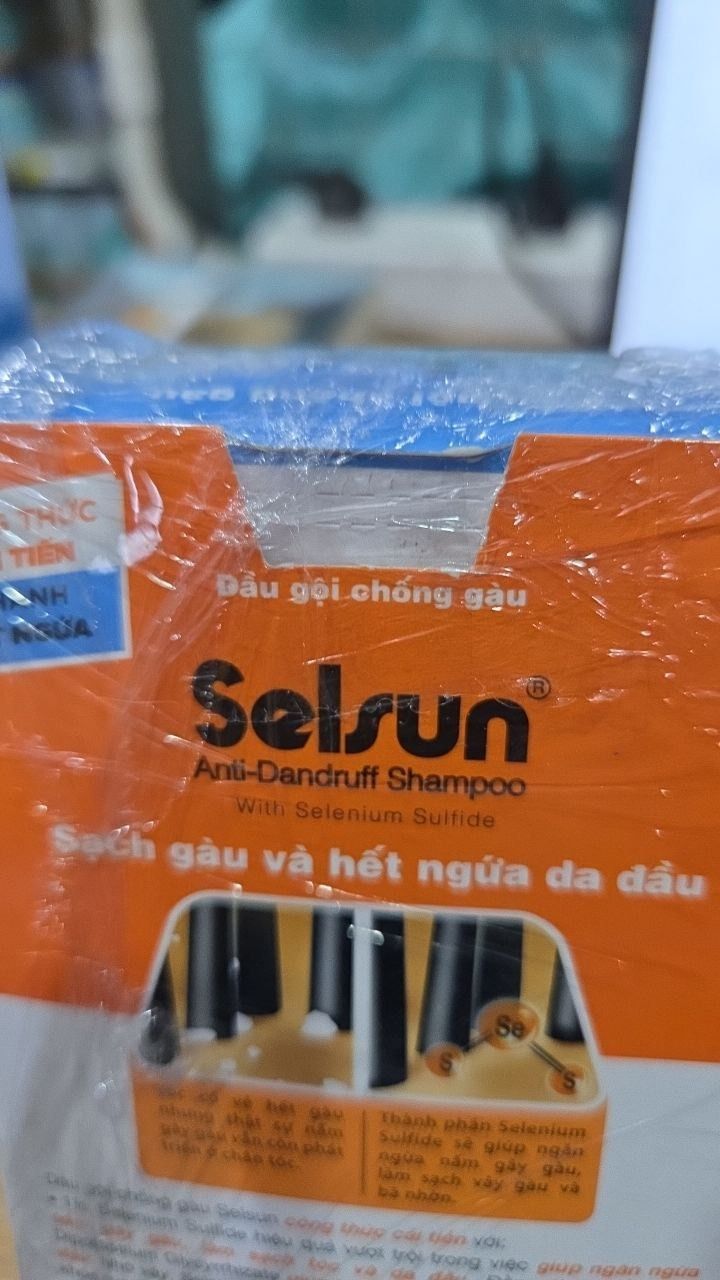 Dầu gội Selsun chống gàu, sạch gàu & hết ngứa da đầu Selsun Anti-Dandruff Shampoo 250ml