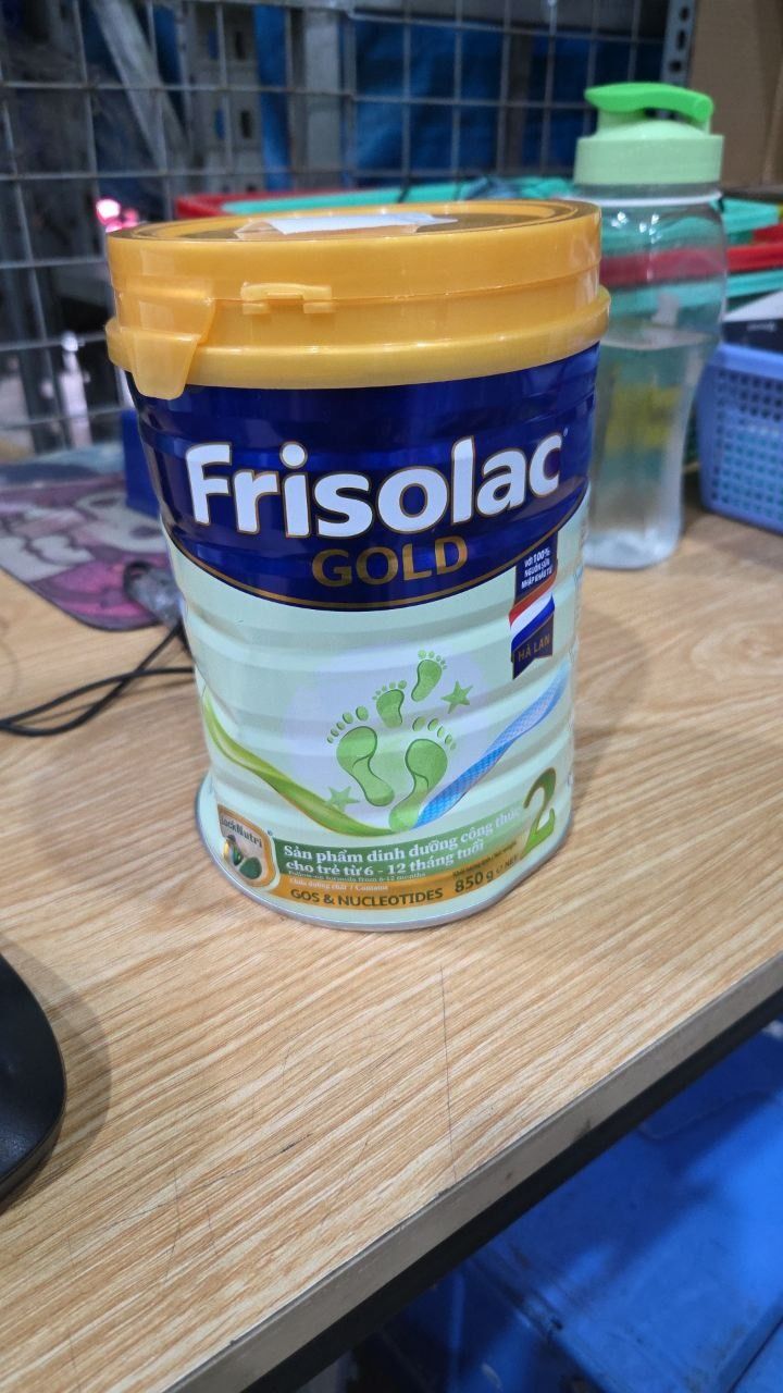 Sữa Bột Frisolac Gold 2 850g Dành Cho Trẻ Từ 6 - 12 Tháng Tuổi