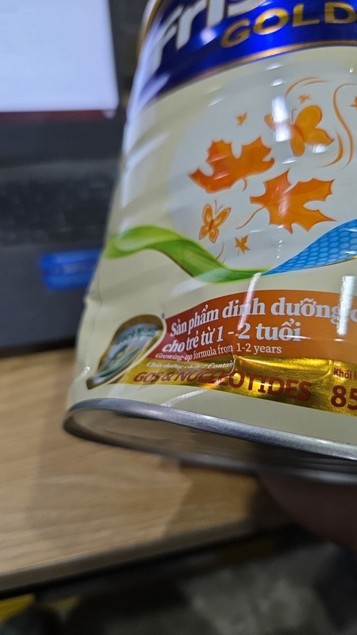 Sữa Bột Frisolac Gold 3 850g (Dành Cho Trẻ Từ 1 - 2 Tuổi)