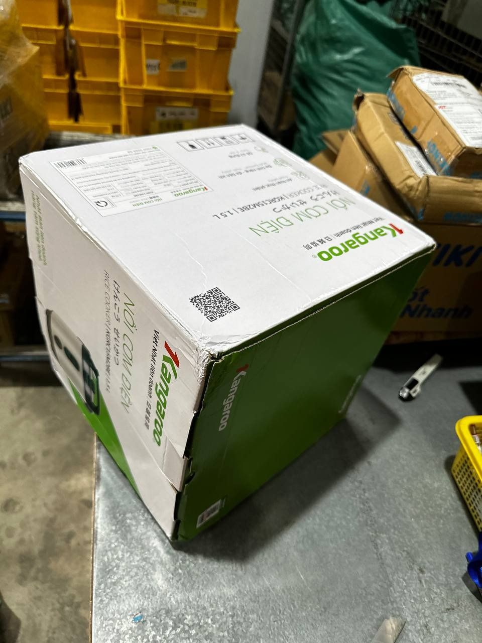 Nồi cơm điện 1,5L Kangaroo KGRC15M2BE - Hàng chính hãng