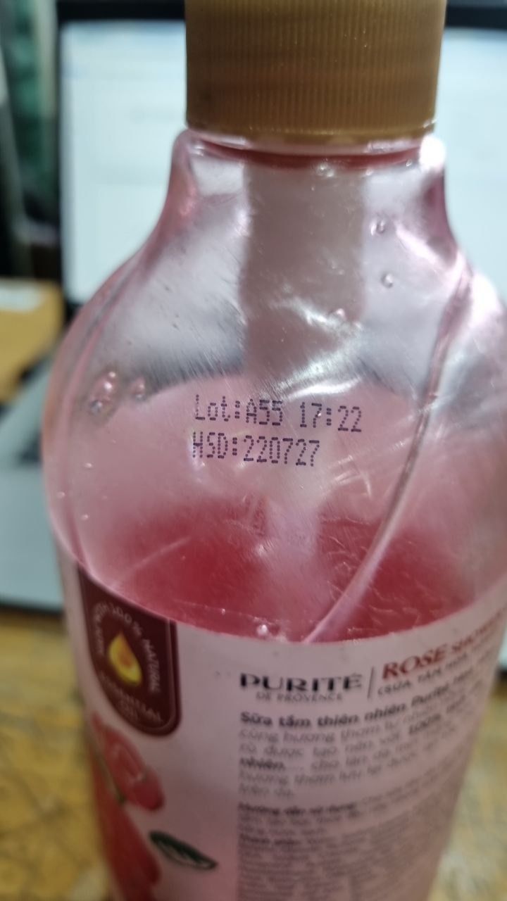 SỮA TẮM PURITE 1.1L - Hoa hồng