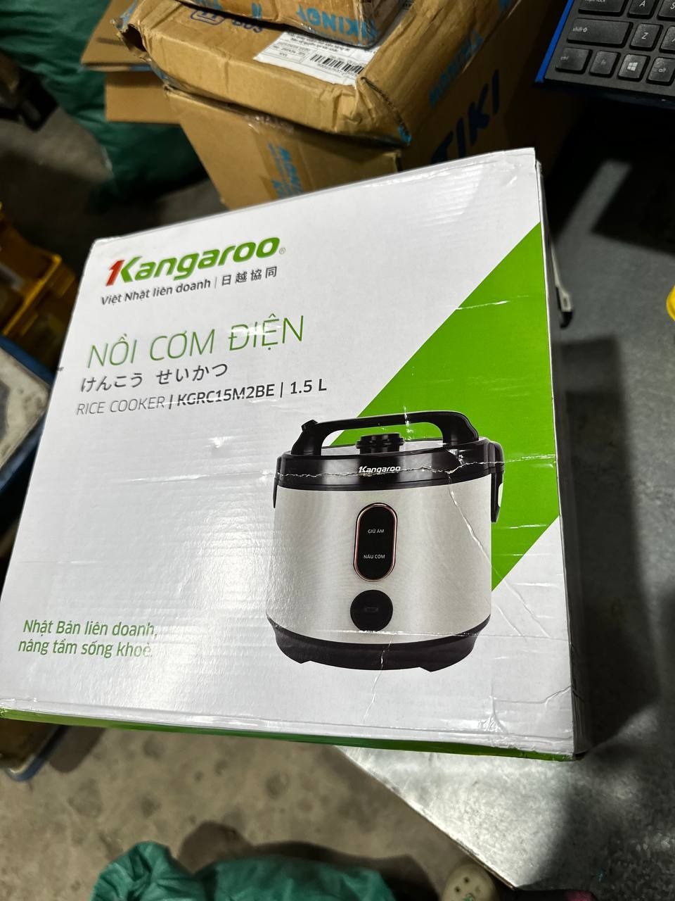 Nồi cơm điện 1,5L Kangaroo KGRC15M2BE - Hàng chính hãng