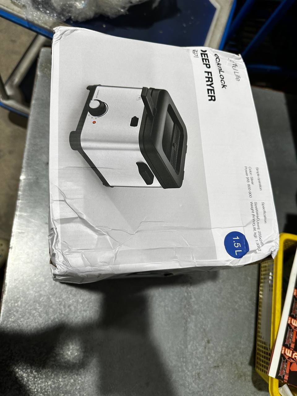 Nồi Chiên Ngập Dầu Lock Lock EJF716SLV (1.5 Lít) - Hàng chính hãng