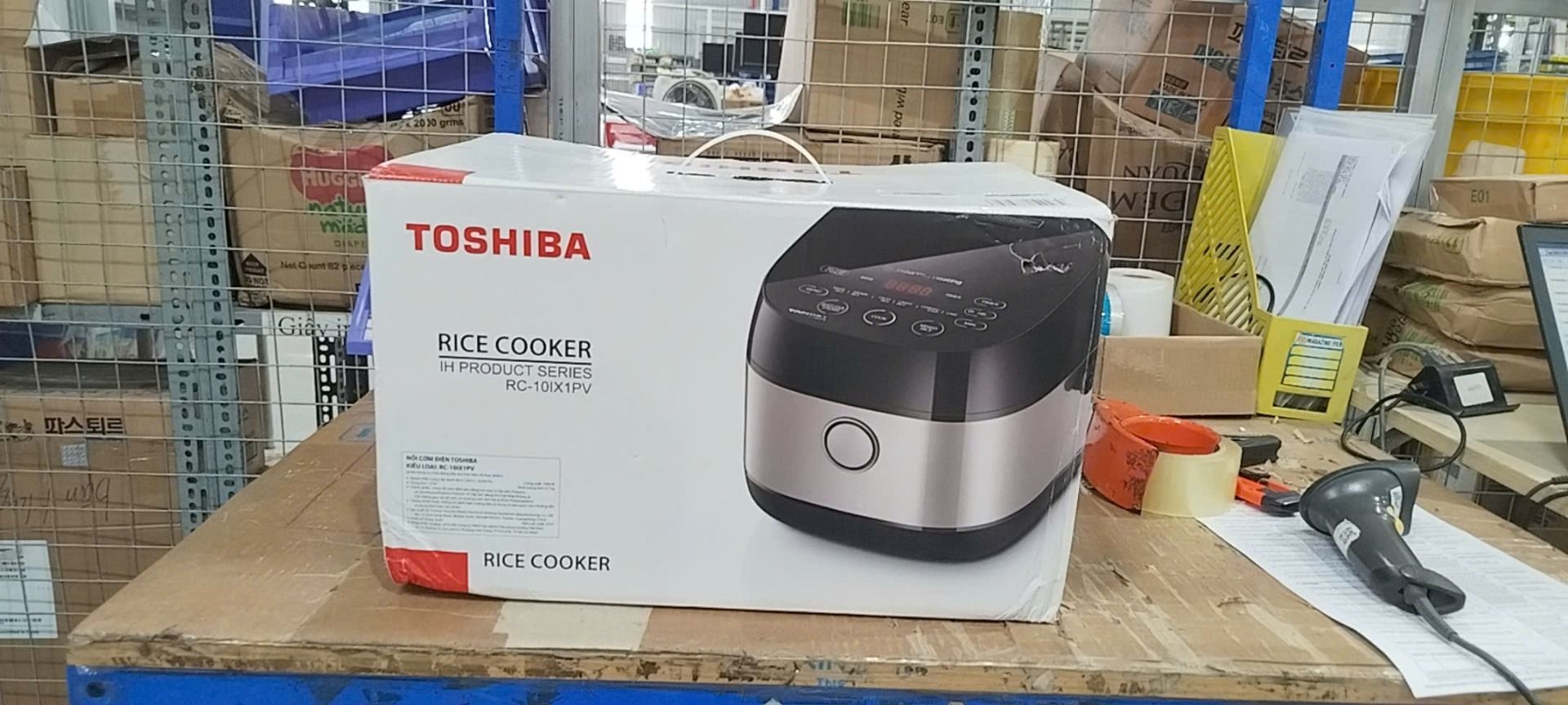 Nồi cơm cao tần Toshiba RC-10IX1PV (1 Lít)- Hàng Chính Hãng