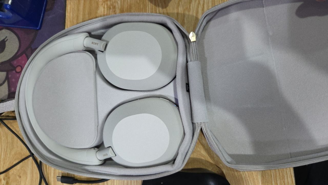 Tai Nghe Bluetooth Chụp Tai Sony WH-1000XM5 Hi-Res Noise Canceling - Hàng Chính Hãng - Màu Bạc