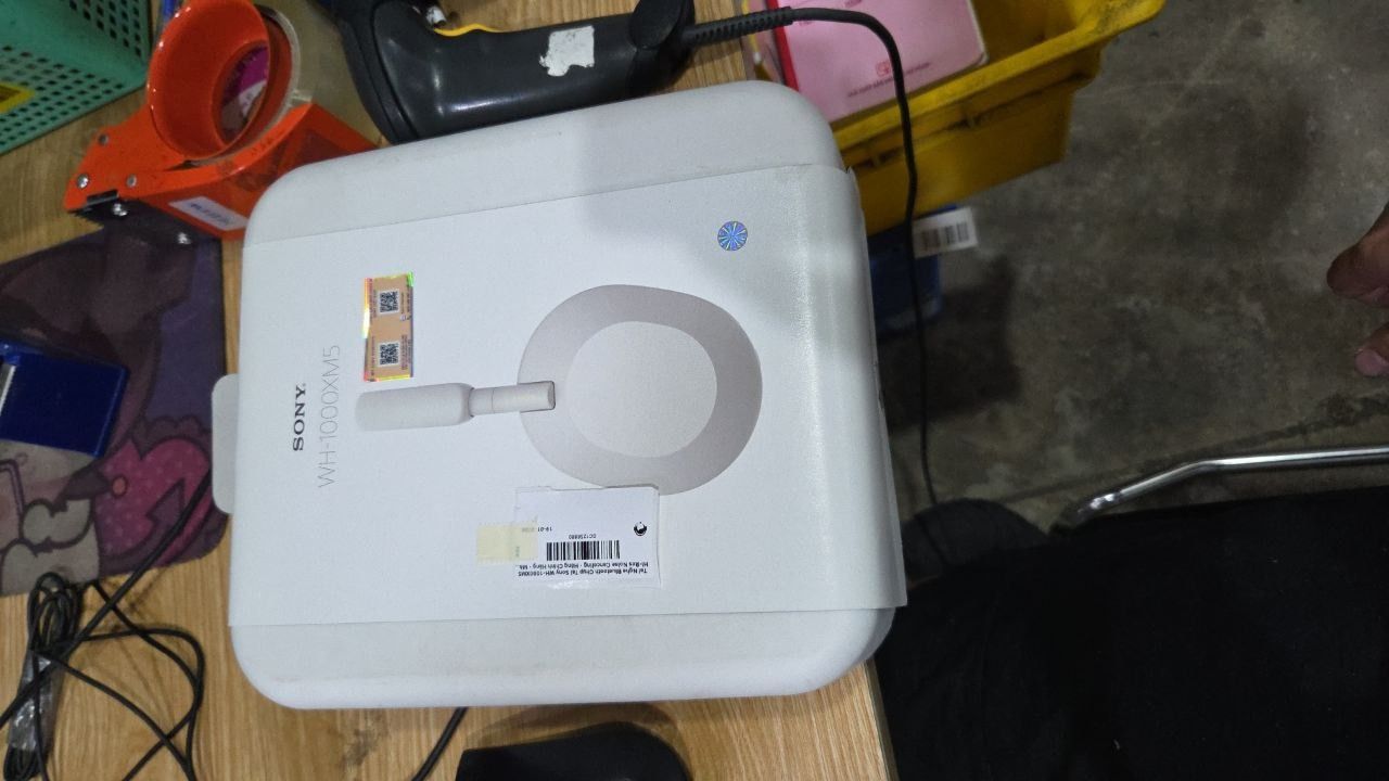 Tai Nghe Bluetooth Chụp Tai Sony WH-1000XM5 Hi-Res Noise Canceling - Hàng Chính Hãng - Màu Bạc