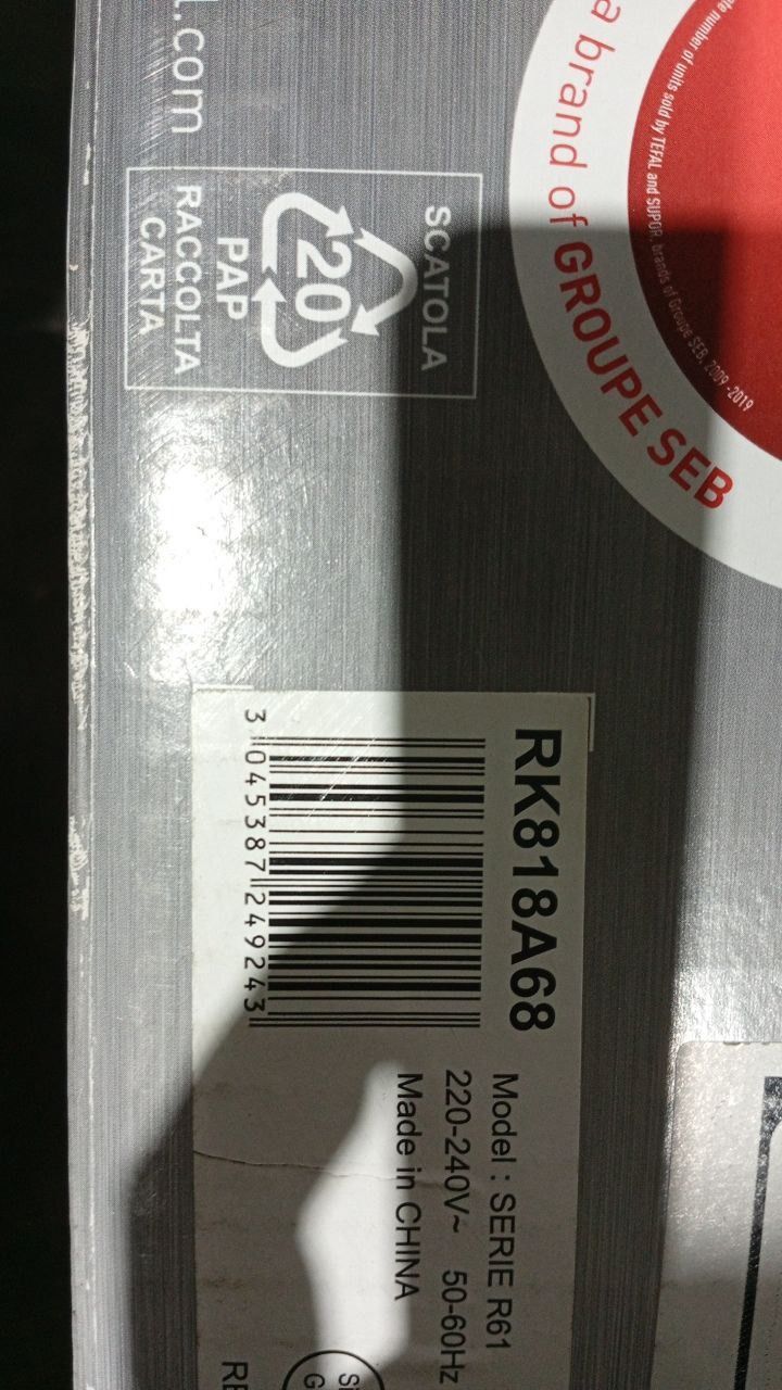 Nồi cơm điện tử cao tần Tefal RK818A68 - 1.8L - Thương hiệu Pháp - Hàng chính hãng