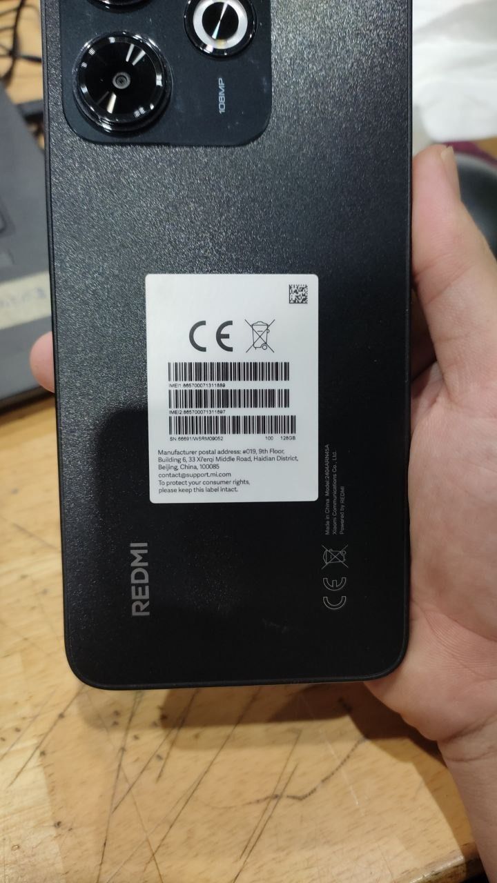 Điện thoại Xiaomi Redmi 13x - Hàng chính hãng - Đen - (6GB/128GB)