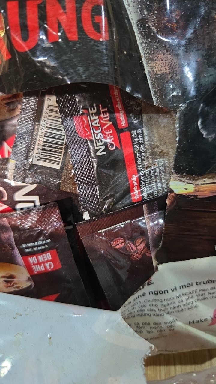 [Tặng bộ 2 ly thủy tinh] Combo 2 Bịch Cà phê đen hòa tan NESCAFE Café Việt (Túi 35 gói x 16g)