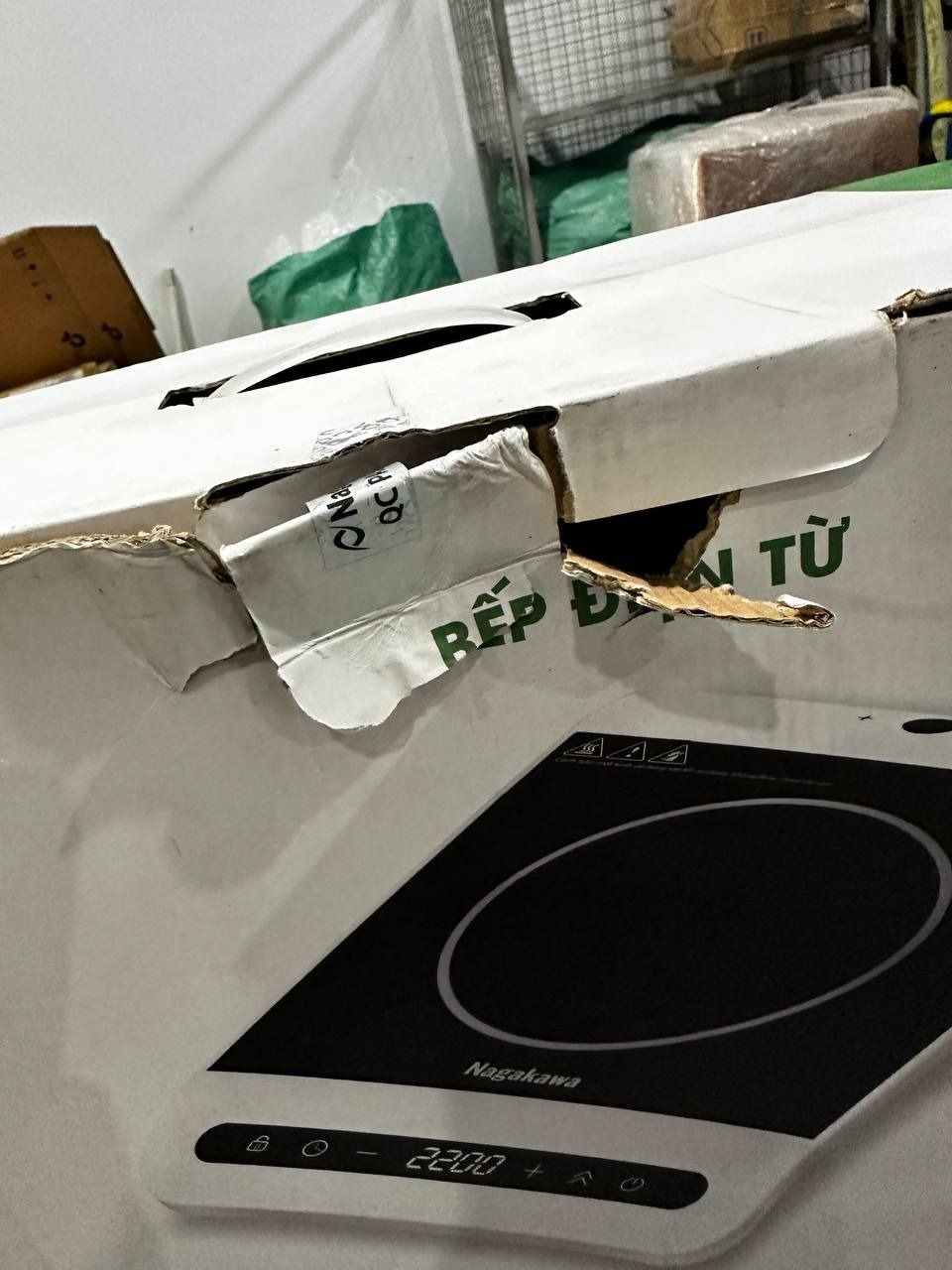 Bếp Từ Điều Khiển Cảm Ứng 2 Hướng Nagakawa NAG0712 (2200W) - Chức Năng Booster Nấu Nhanh - Hàng Chính Hãng