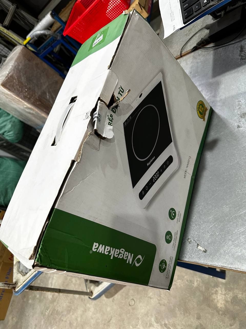 Bếp Từ Điều Khiển Cảm Ứng 2 Hướng Nagakawa NAG0712 (2200W) - Chức Năng Booster Nấu Nhanh - Hàng Chính Hãng