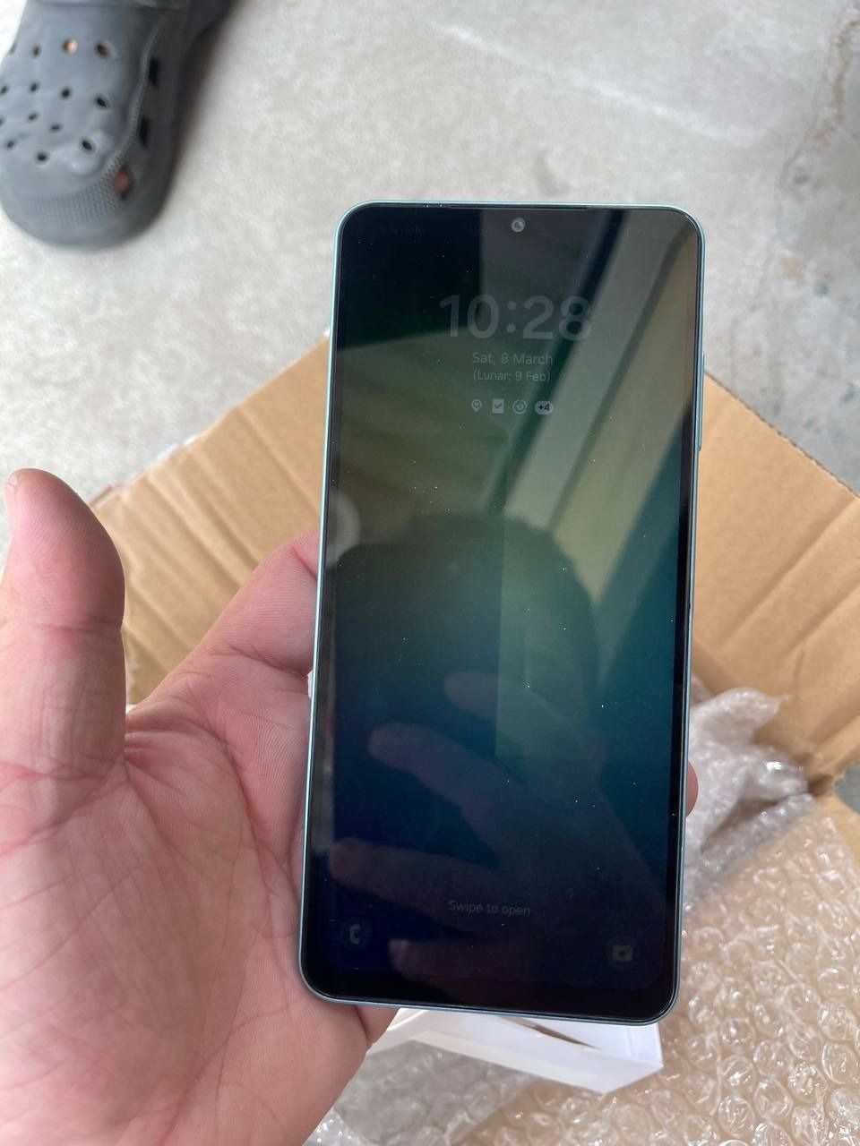 Điện Thoại Samsung Galaxy A06 (4GB/128GB) -  Đã kích hoạt bảo hành điện tử - Hàng Chính Hãng - Xanh Ngọc