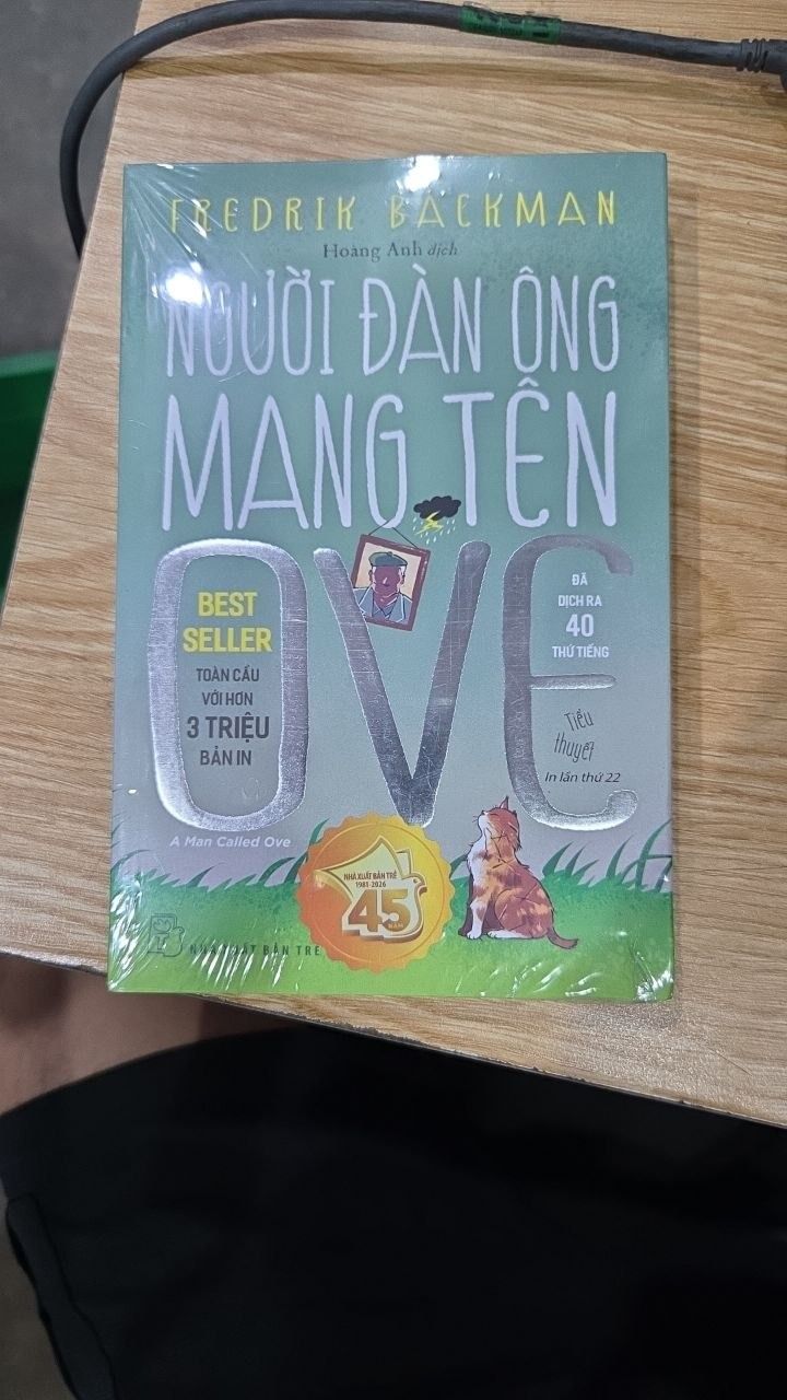 Sách Người Đàn Ông Mang Tên Ove (Tái Bản 2022)