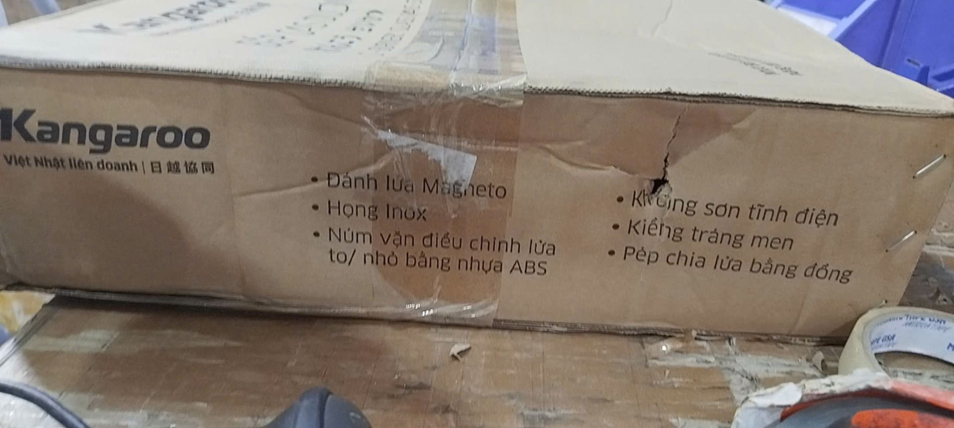 Bếp Gas Dương Đôi Kangaroo KG8G1C - Hàng Chính Hãng