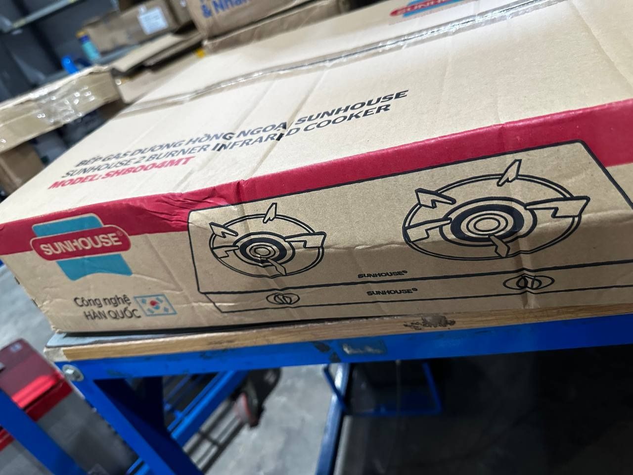 Bếp Gas Hồng Ngoại Đôi Sunhouse SHB004MT - Hàng chính hãng