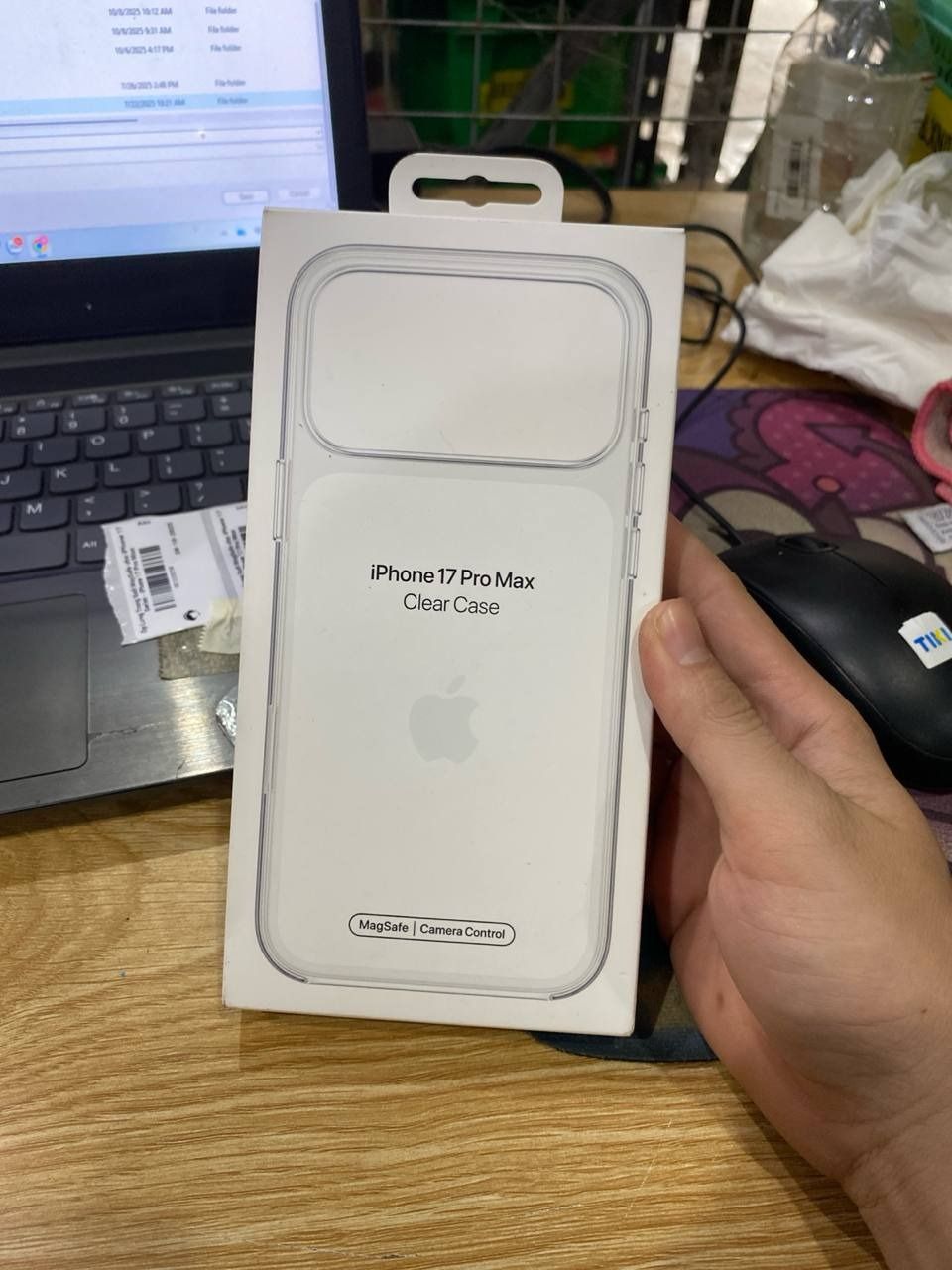 Ốp Lưng Trong Suốt MagSafe cho iPhone 17 Series - iPhone 17 Pro Max