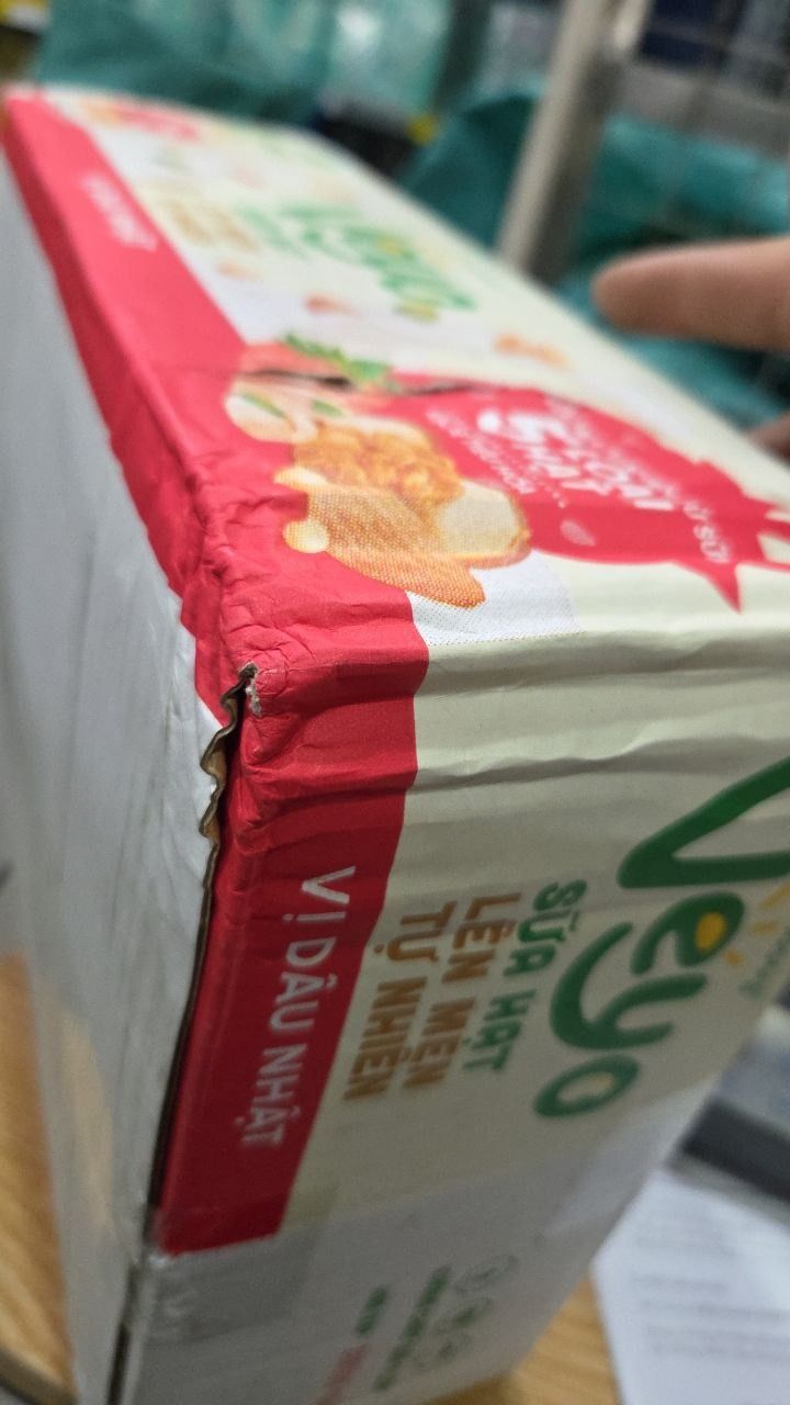 Thùng Veyo Sữa hạt lên men tự nhiên Vị Dâu Nhật (30hộp x 180ml)