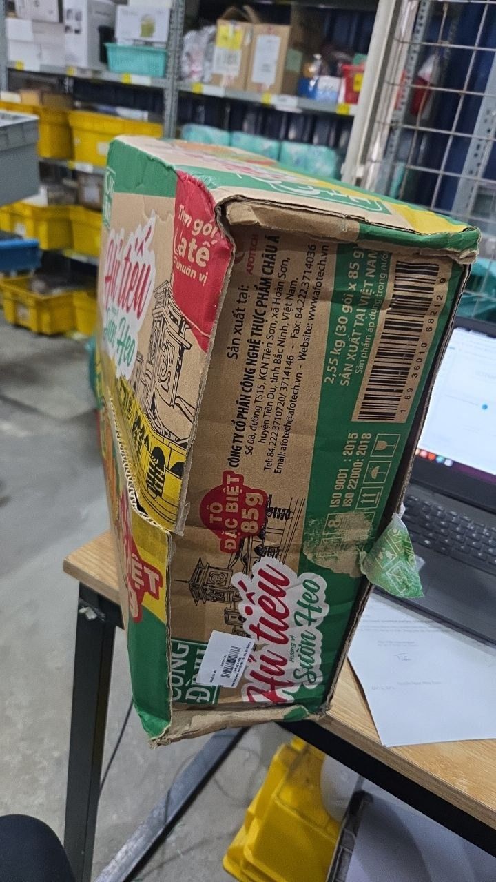 Thùng 30 Gói Hủ Tiếu Sườn Heo Cung Đình (85g x 30 gói)